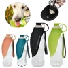 OUZEY 580ml Dog Water Bottle Outdoor Dog Walking Portable Foldable Drinking Bowls For Small Medium Dogs Pet Suppliws