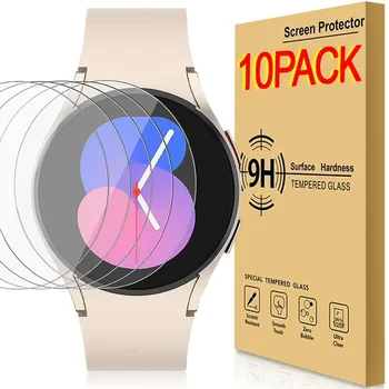 Pellicole in Vetro Temperato per Smartwatch Samsung Watch 9 8 7 6 5 Classic 46mm 40mm 44mm, Protezioni Schermo HD Anti-graffio