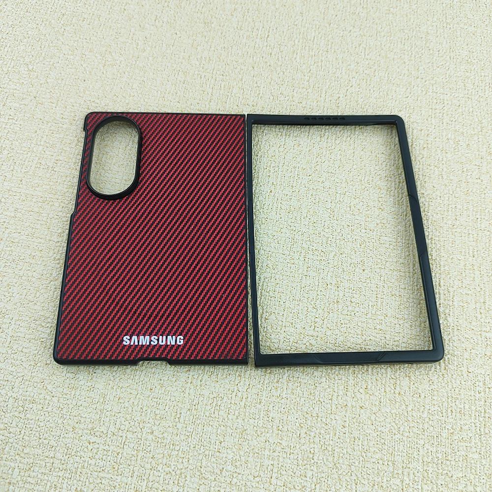 Luxury Carbon Fiber Magnetic Case with MagSafe and Anti-Fall Protection