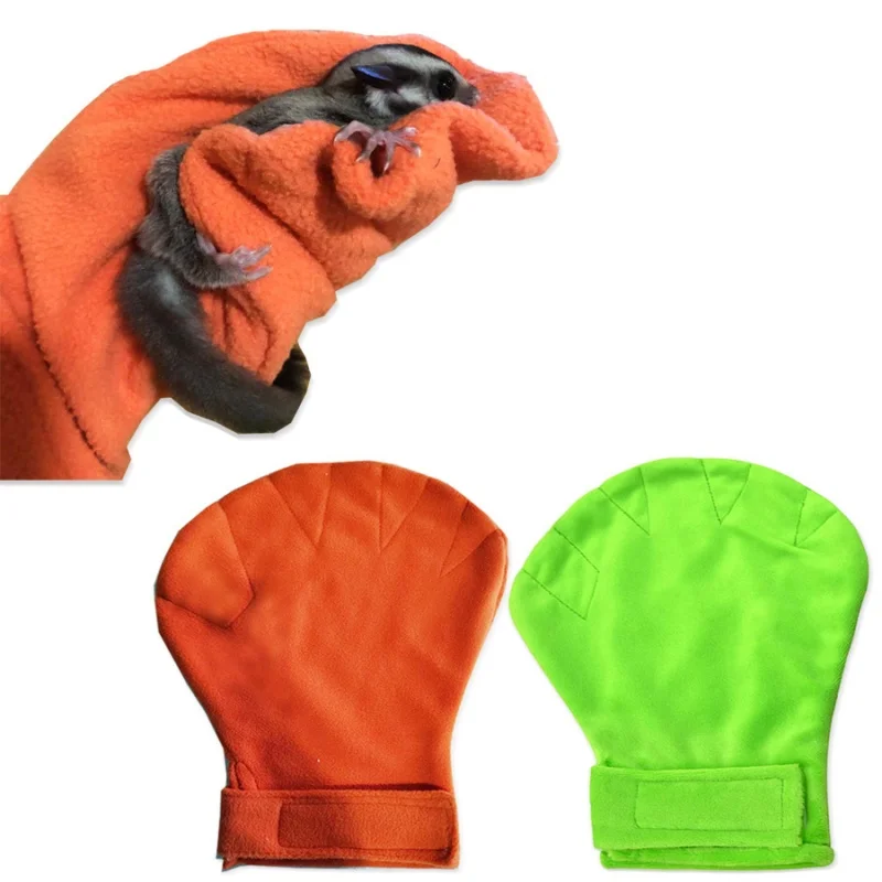 Anti bite gloves, honey bags, squirrels, flying squirrels, hamsters, pet warmth, scratch resistance, bathing, pet supplies pet cleaning tools