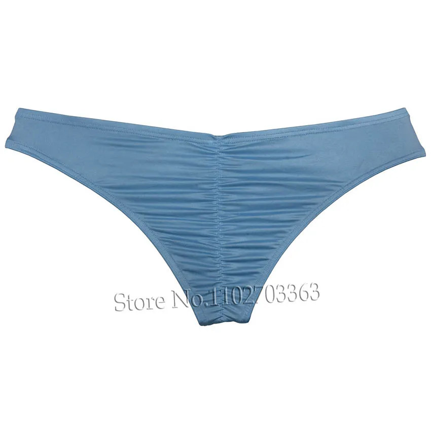 Men's Elastic Shiny Underwear with Butt Lift Design Perfect for Summer Beach Parties Sexy Luminous Briefs