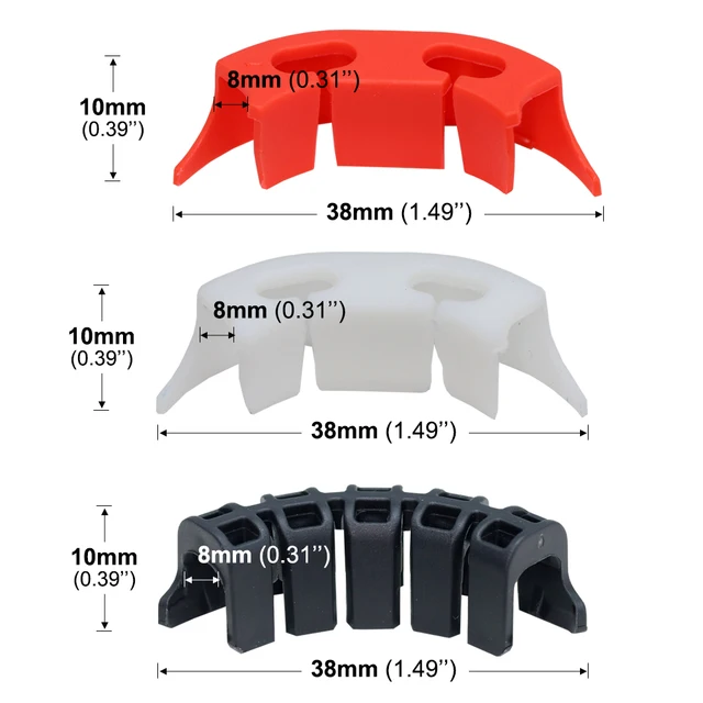 30 Darabos Növényi Hajlító Műanyag Paradicsom Ágak Klipek Kerti Üvegházhatást Okozó Támogatás Az Alacsony Stressz Edző Edzőhöz A Hegymászáshoz - Image 2
