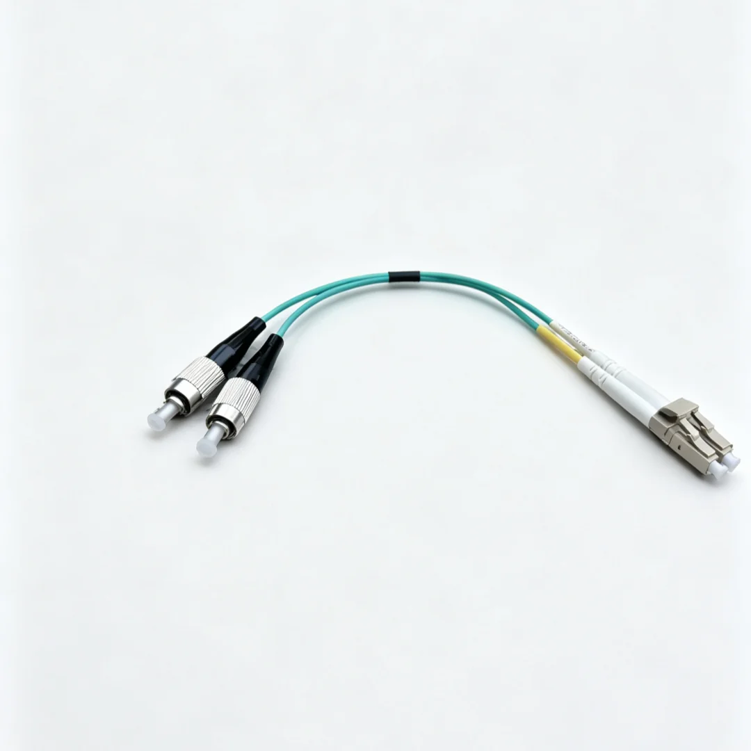 짧은 섬유 점퍼 20/30/50cm 10개 OM3 MM 이중 코어 DX 광케이블 FC-SC-LC-ST 테일 파이버 듀플렉스 0.3m 0.2m 0.5m ftth elink