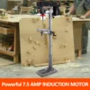 13-inch Floor Drill Press with Variable Speed and Tilting Worktable for Wood Metal Drilling 6