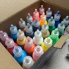 JIZHOU Airbrush Paint Set 24 Colors (30 ml/1 oz) Water-Based Acrylic Paint Kit for Hobbyist and Artists Ready to Spray Opaque 6
