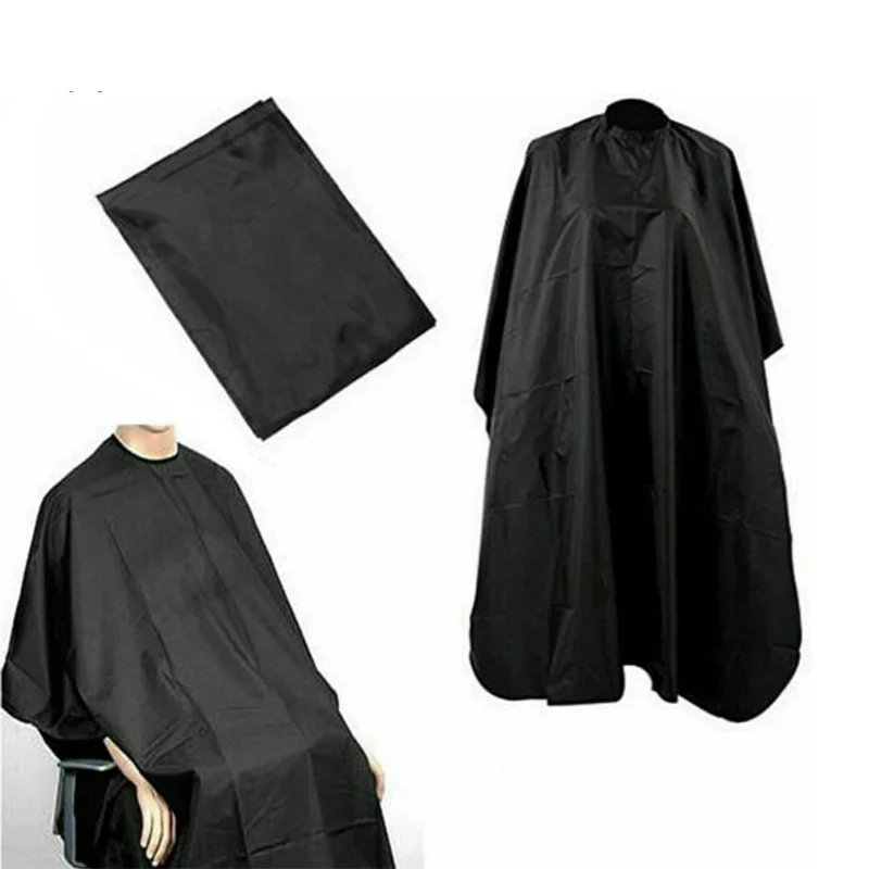 Hair Cutting Cape Pro Salon Hairdressing Hairdresser Cloth Gown Barber Black Waterproof Hairdresser Apron Haircut capes