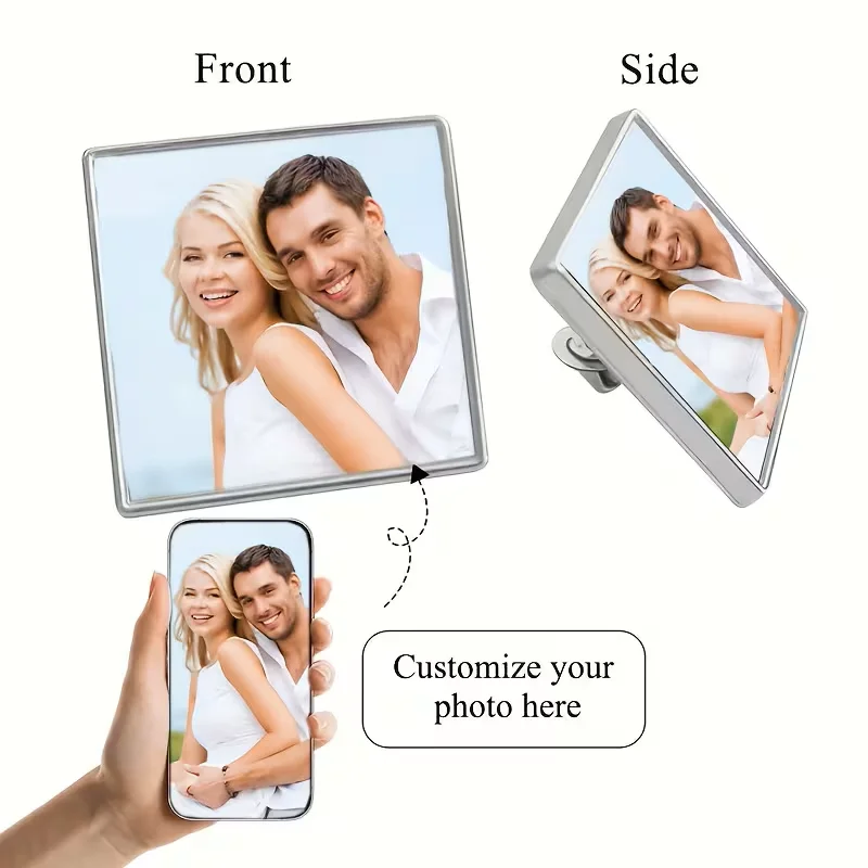 Personalized Photo and Text Badges - Ideal for Corporate Gifts or Wedding Souvenirs