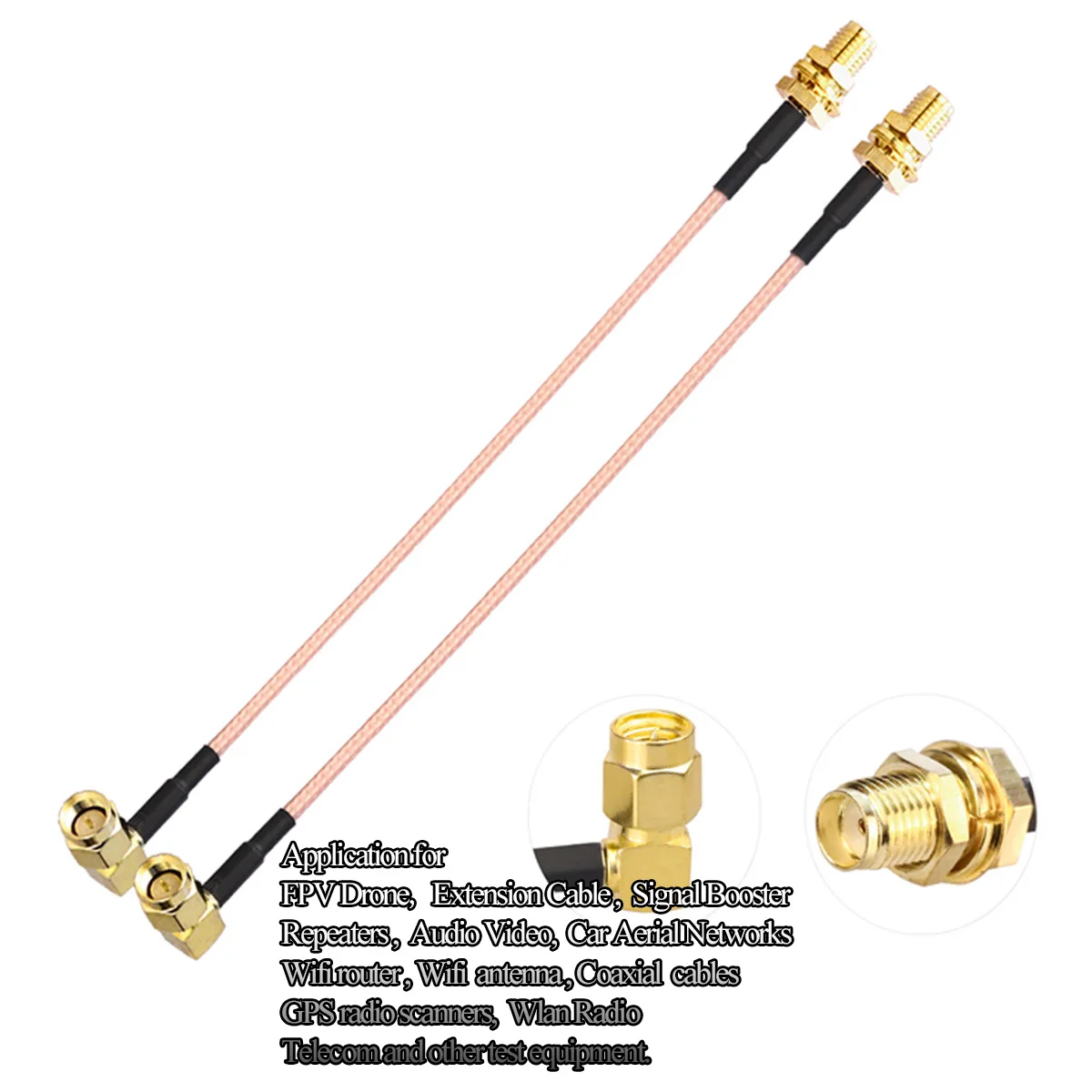 2 / SMA  ̺ RG316 SMA  SMA   WiFi ׳  ̺ 6inch (15cm) RF  ̺