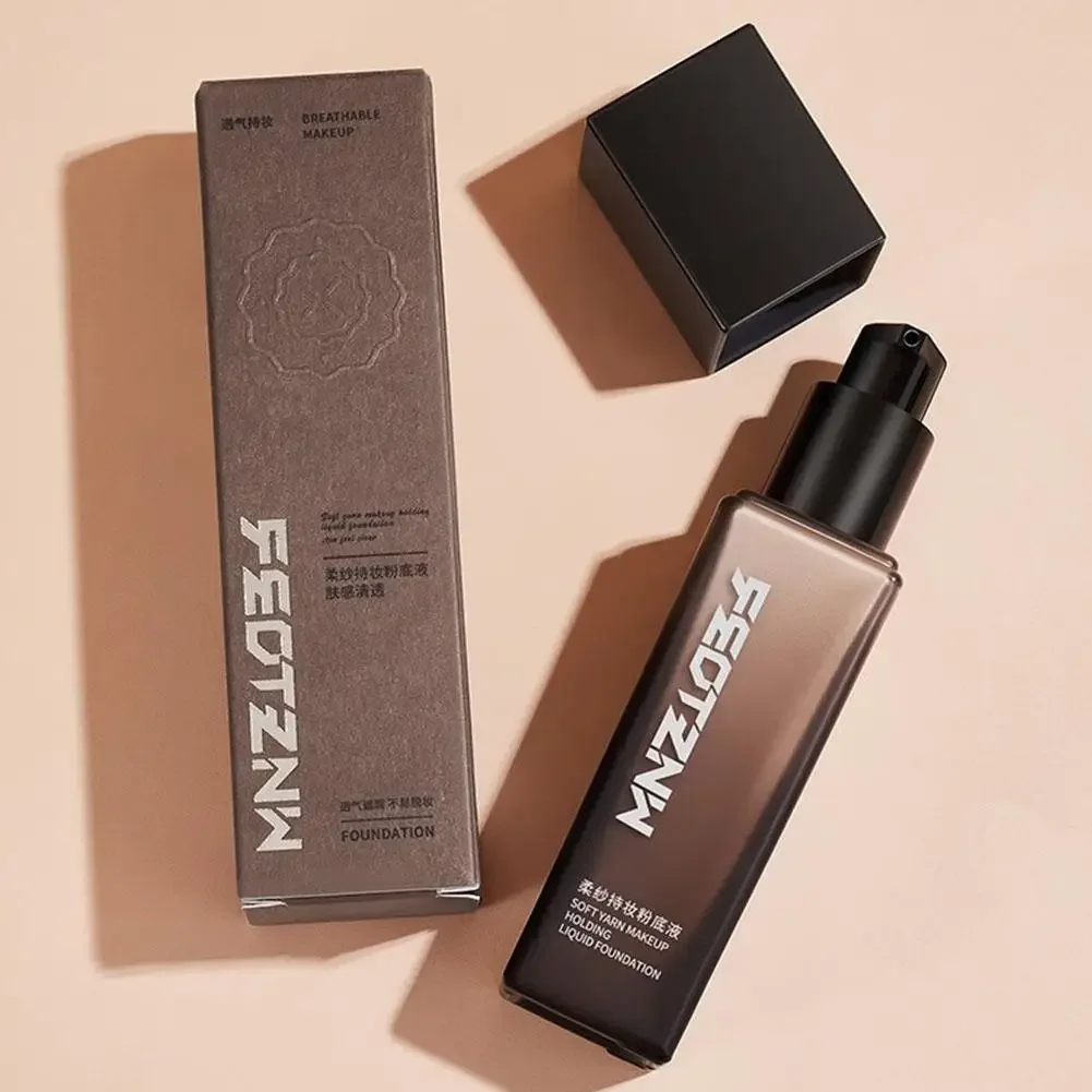New Feotznw Soft Yarn Makeup Holding Liquid Foundation Matte Concealer Waterproof Moisturizing Air Cushion Facial Cosmetics 6