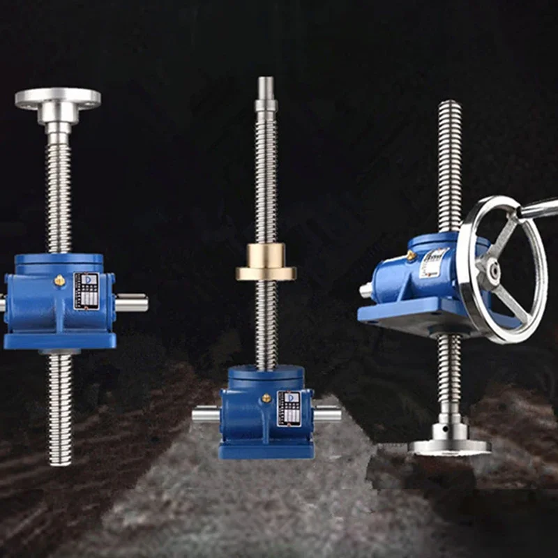 Leading Screw Lift Handwheel Collar Cegar Swl1T/2.5T Hand-Cranking Worm Lifting PlatformSWL Lift Reducer cnc handwheel