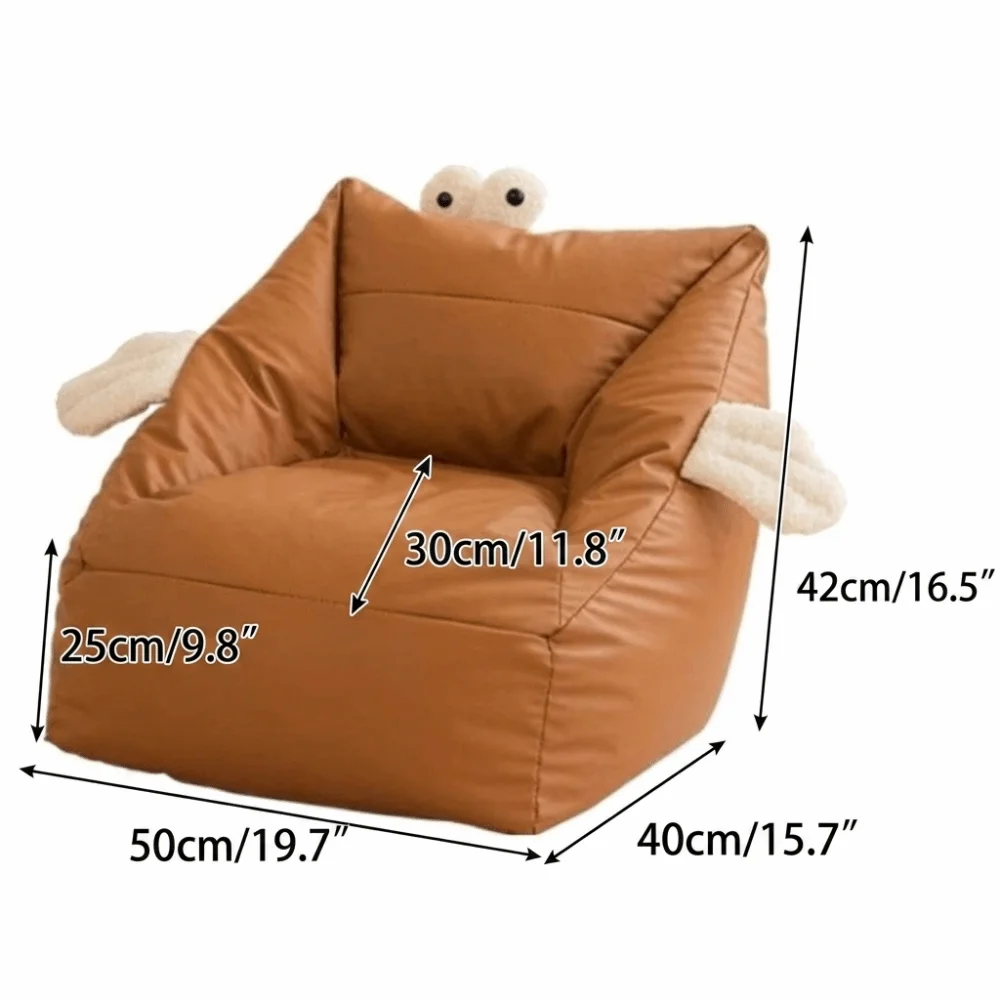 Poltrona Ergonomica per Bambini con Schienale Curvo e Tasca Laterale - immagine 6