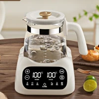 Bouilloire électrique intelligente de 1,5 l, machine à thé en verre à température automatique avec Protection contre l'ébullition au chaud et au sec, bouilloire électrique santé 1