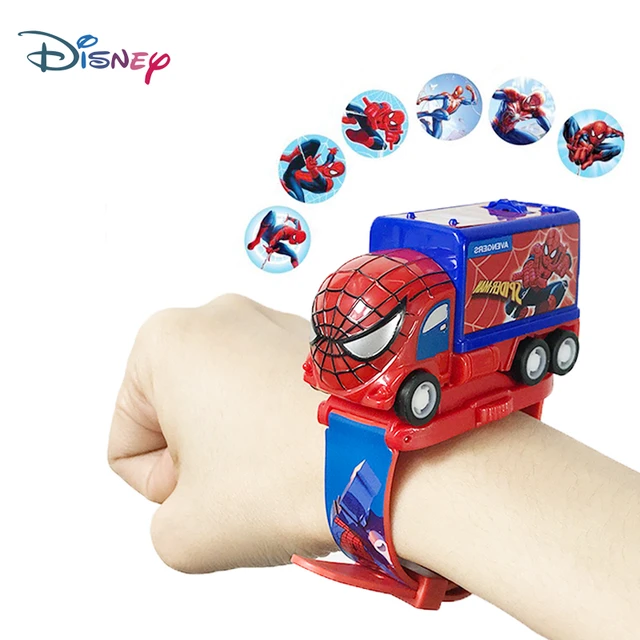 Disney-Coche de dibujos animados de SpiderMan TwistingElectric para niños,  coche de juguete con rueda Universal, música ligera, figura de Anime,  regalos de navidad - AliExpress