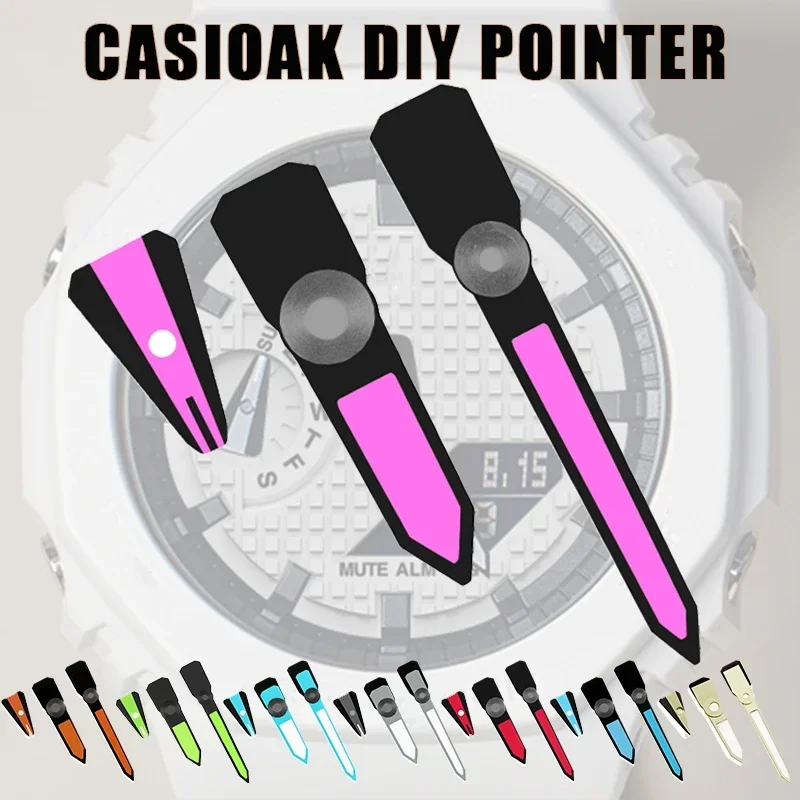 

Modification For GA2100 2110 Casioak Watch Luminous Hour Hand Pointer DIY Refit Accessories for G Shock GM-2100 Gen4 Gen3 Gen5
