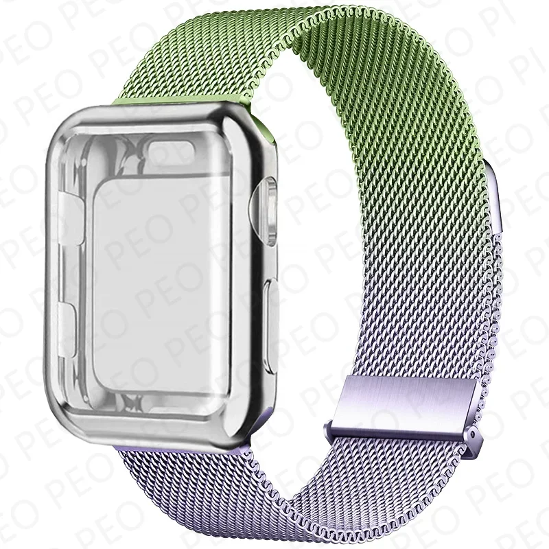 ตัวเลือกสินค้า สายนาฬิกาโลหะแม่เหล็ก สำหรับ Apple Watch หลายขนาด