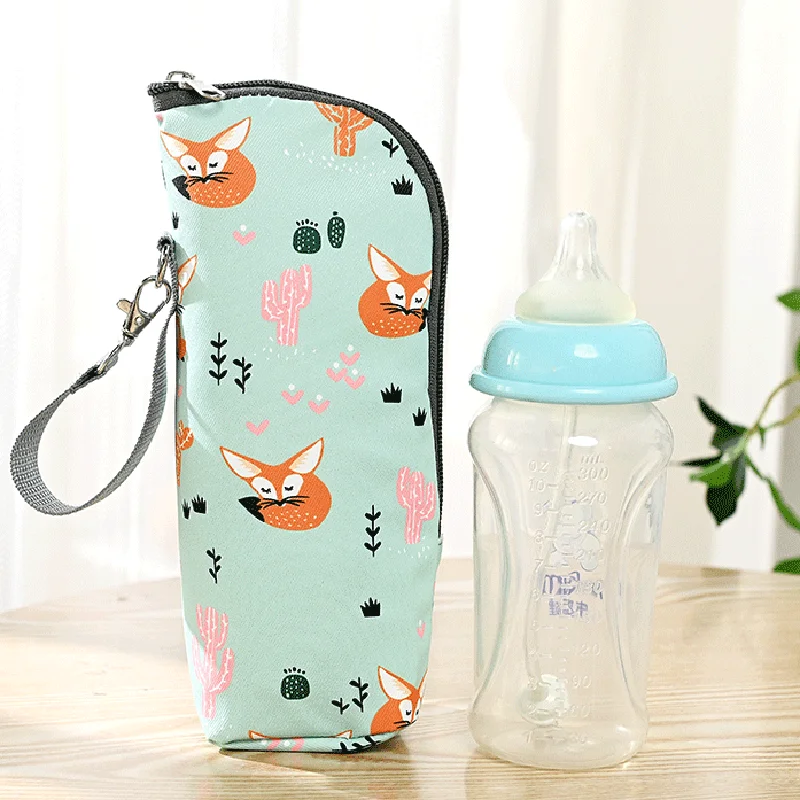 New Pattern Fashion Convenient Bottle Insulation Bag Baby Bottle Bag Baby Feeding Insulation Device Mommy Accessories