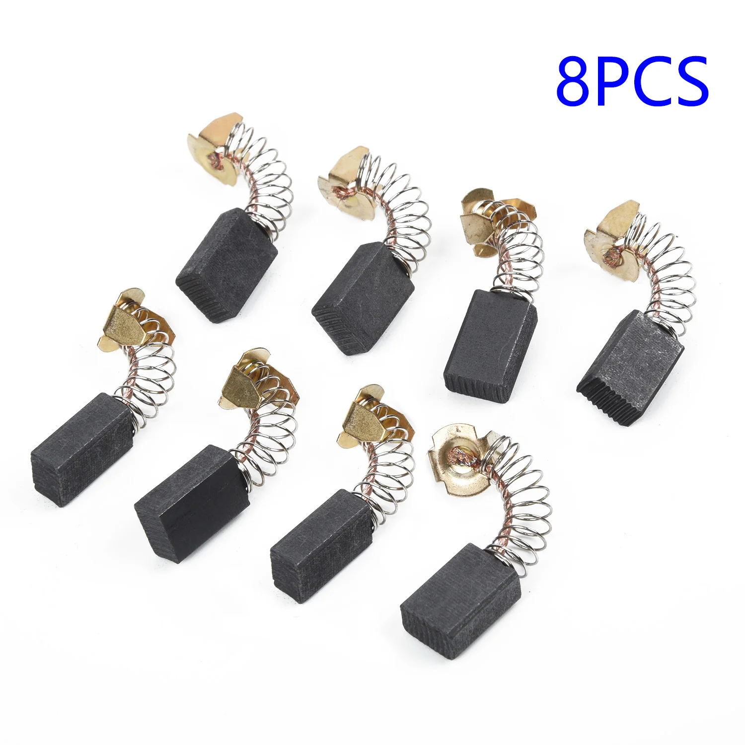 

Workshop Kit 42mm 8Pcs Grinder Carbon Brush Motor Replacement Parts Power Accessories Electric Repair Practical