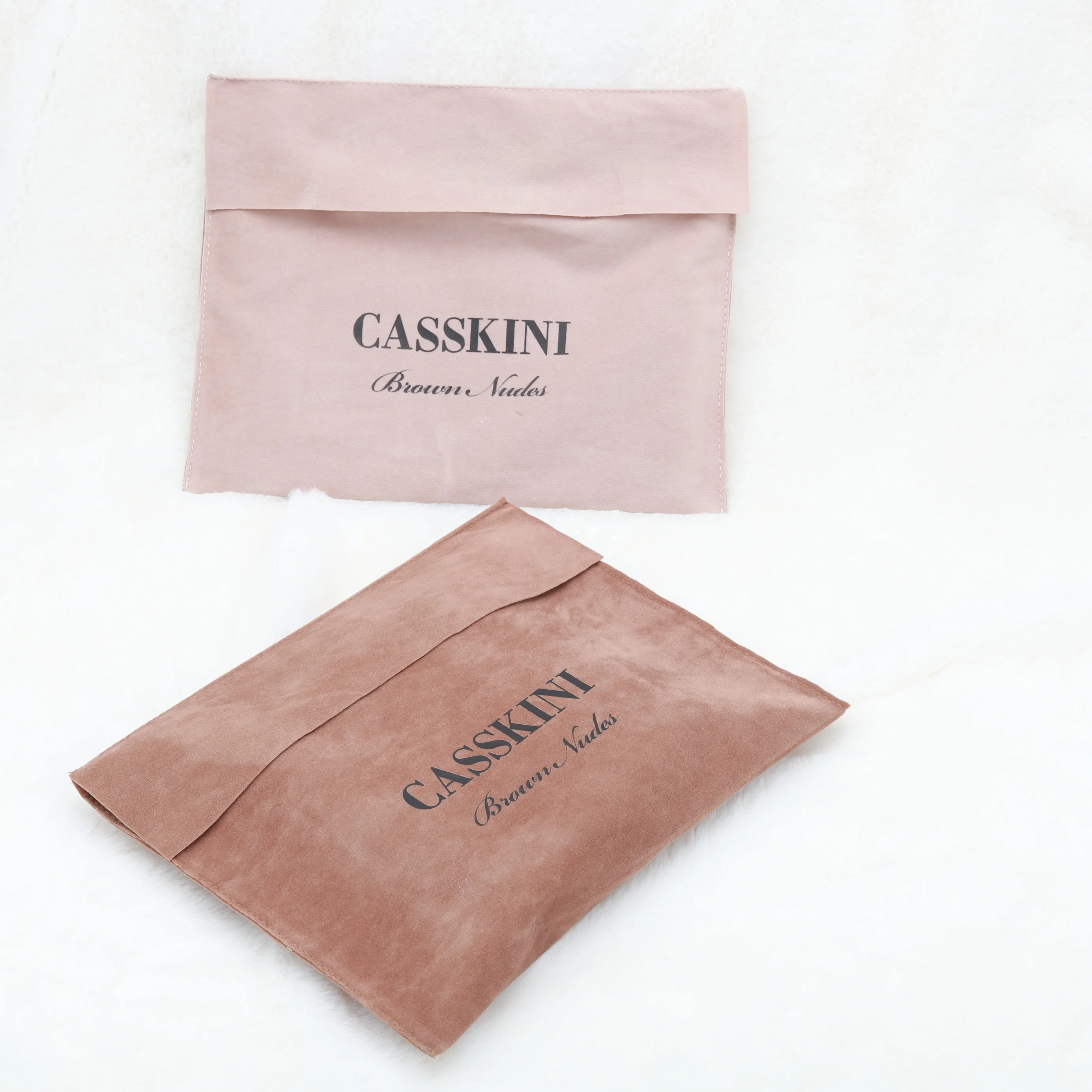 Brown Velvet Gift Dust Bag  8x10cm 12x12cm 15x20cm 25x40cm Thick Suede Envelope Jewelry Packaging Bag