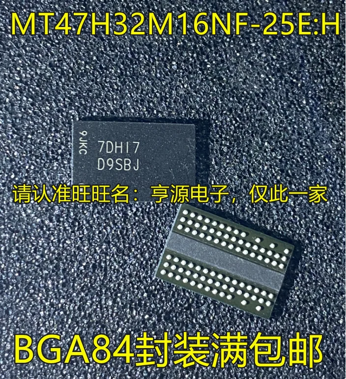 

10 шт., оригинальный чипсет MT47H32M16NF-25E:H D9SBJ BGA DDR 512MB