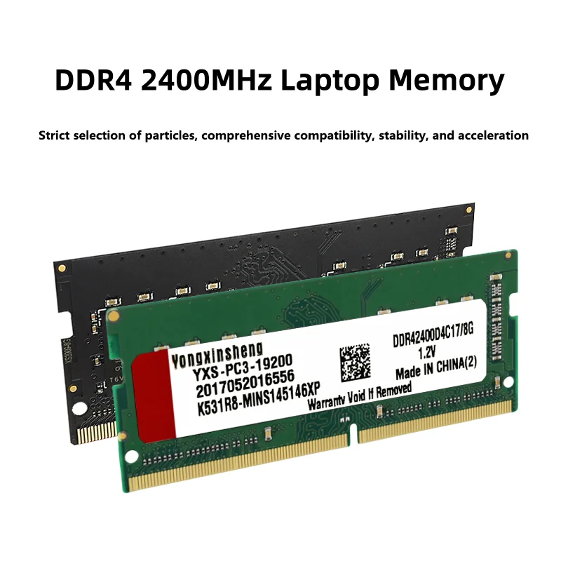 5 pcs set DDR4 8GB SO-DIMM RAM 2133 2400 2666V PC4-17000 19200 2666V Laptop Notbook Memory module