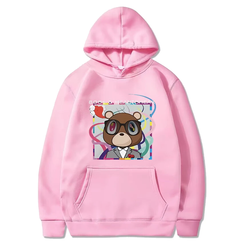 Kanye West 808s & Heartbreak Hoodie Men Women vintage fashion Pullover Streetwear Fleece Unisex Long sleeve Hooded Sweatshirts