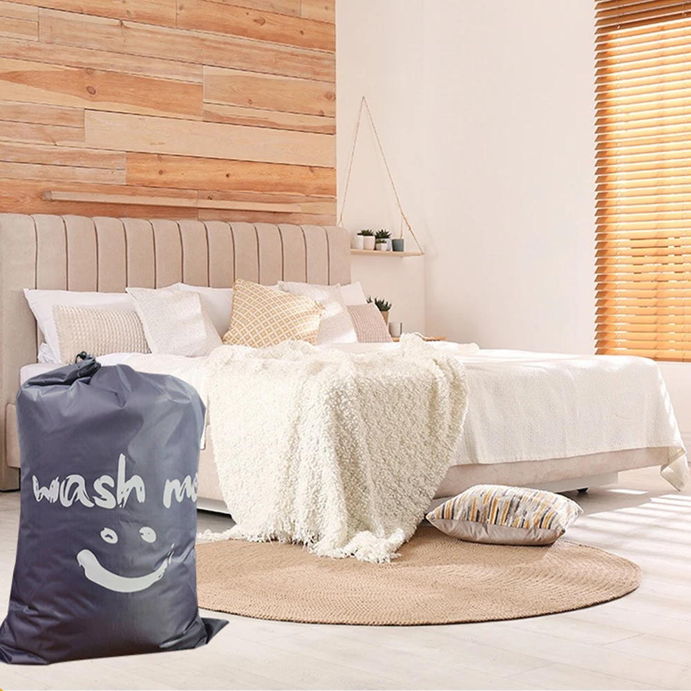 Description Picture 5 of itemXL Travel Laundry Bag Wash Me Dirty Clothes Organizer Large Enough to Hold 4 Loads of Laundry Wash Drawstring Bag