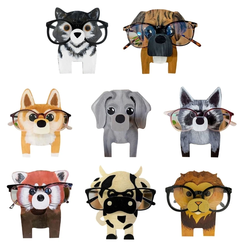 

Animal Glasses Rack Animal Carving Sunglass Display Rack Shelf Eyeglasses Show-Stand Jewelry Holder Showcase 45BE