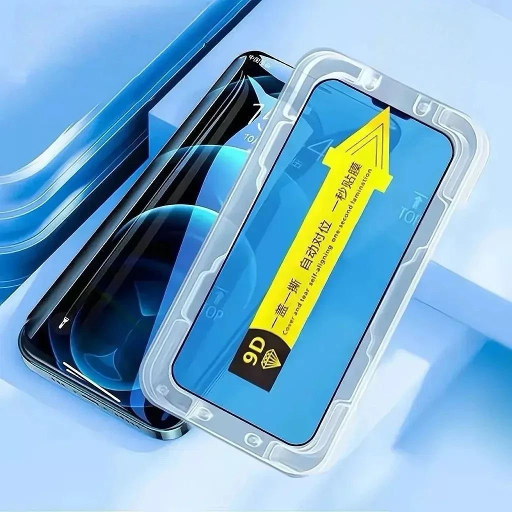 Premium 3-Pack Tempered Glass Screen Protectors with Easy Installation