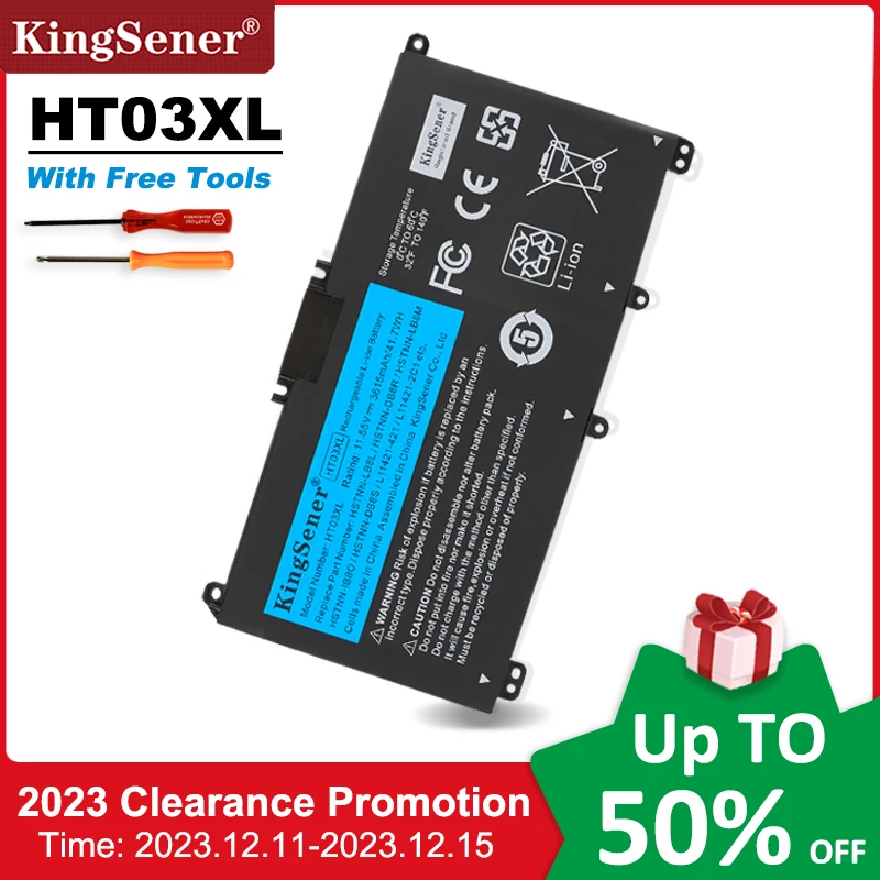 Kingsener-bateria para Pavilhão hp Ht03xl 14-ce0025tu 14-ce0034tx 15-cs0037t 250 255 g7 Hstnn-lb8l L11421421 Hstnn-lb8m Db8r