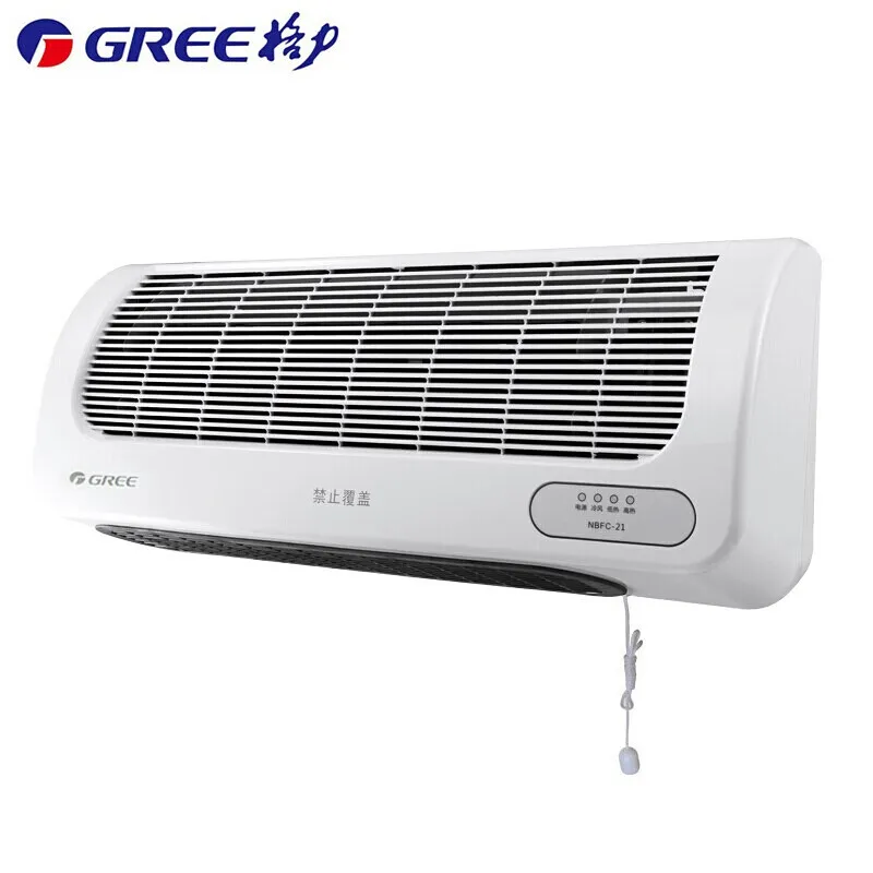 2100wgree Wall Mounted Heater Household Bathroom Heater Remote Control Electric  Heater Instant Heating Air Conditioner - Electric Heaters - AliExpress