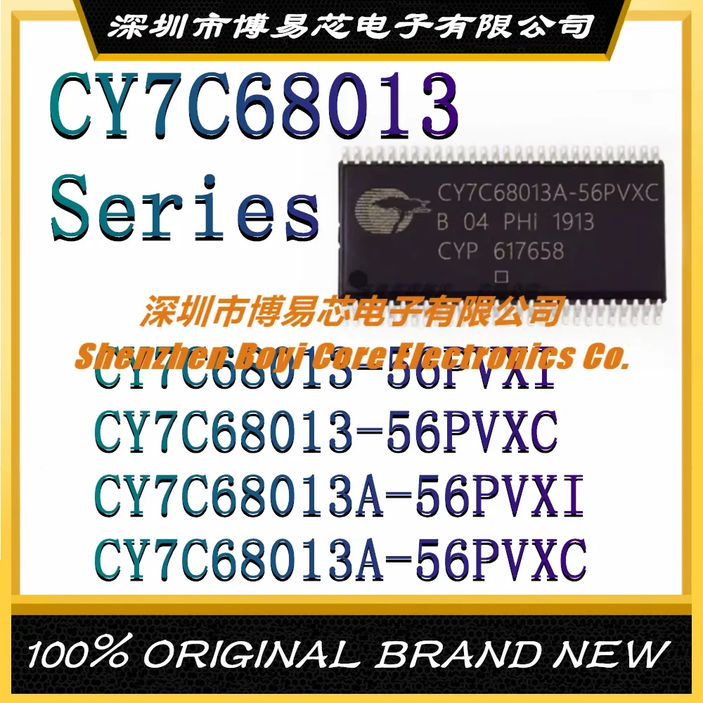 CY7C68013-56PVXI CY7C68013-56PVXC CY7C68013A-56PVXI CY7C68013A-56PVXC New Original Genuine IC Chip cy7c66113 pvxc cy7c66113c cy7c64713 cy7c68014a cy7c68013a 56pvxc brand new original authentic mcu mcu mpu soc ic chip ssop 56