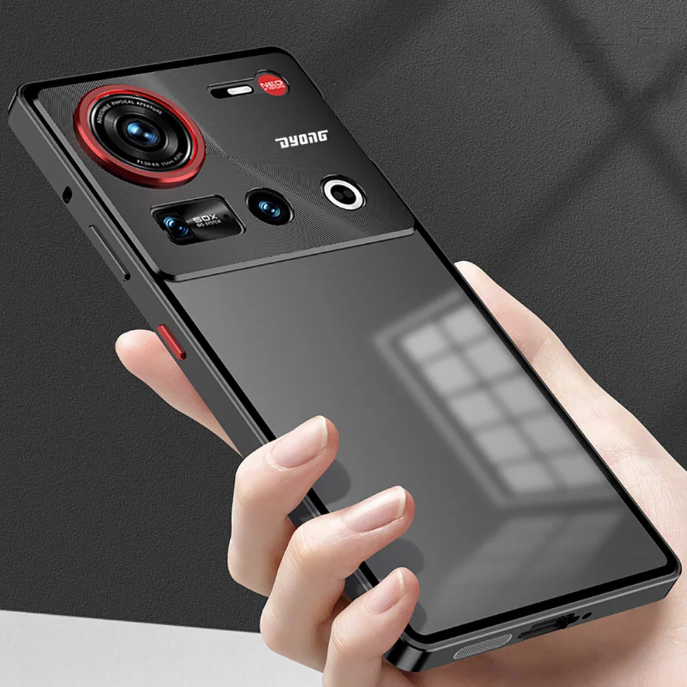 Luxury Magnetic Metal Case with Glossy Aluminum Frame and Camera Protector