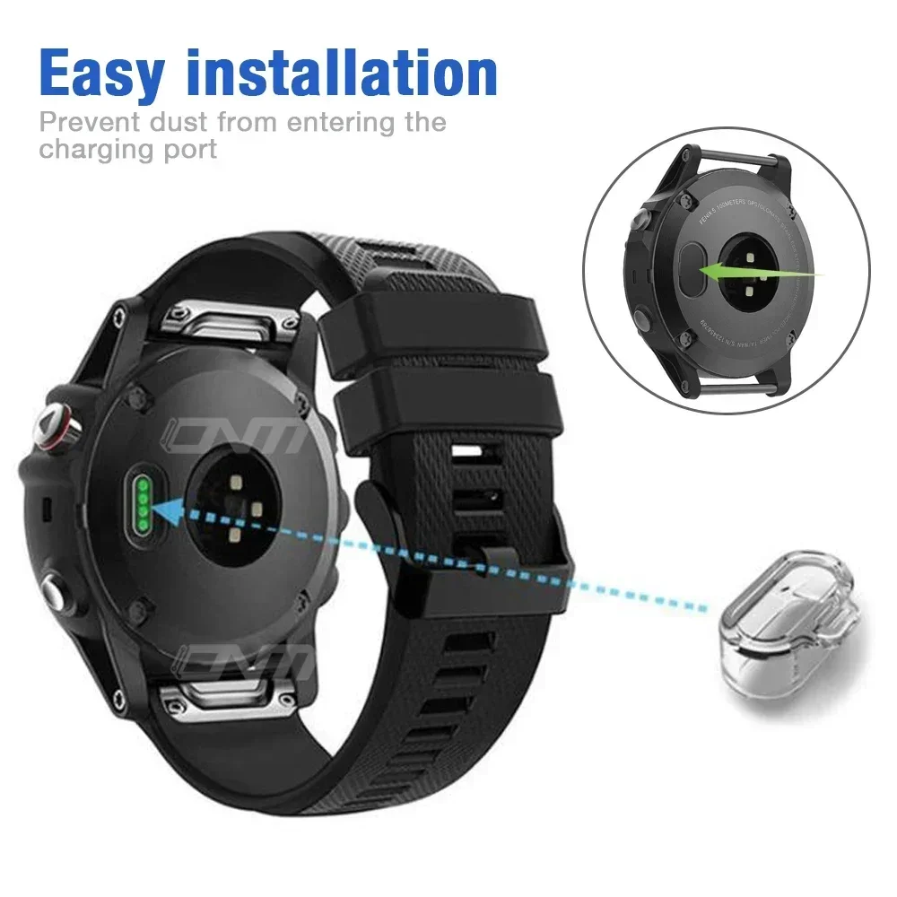 Universal TPU Clear Charging Port Dustproof Protector Cap