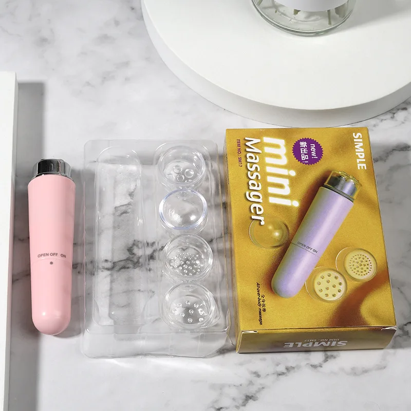 Mini Portable 4 Head Electric Eye Massager Facial Massage Device Pen Facials Great Vibration Lift Face Massage Stick Hot eye massager