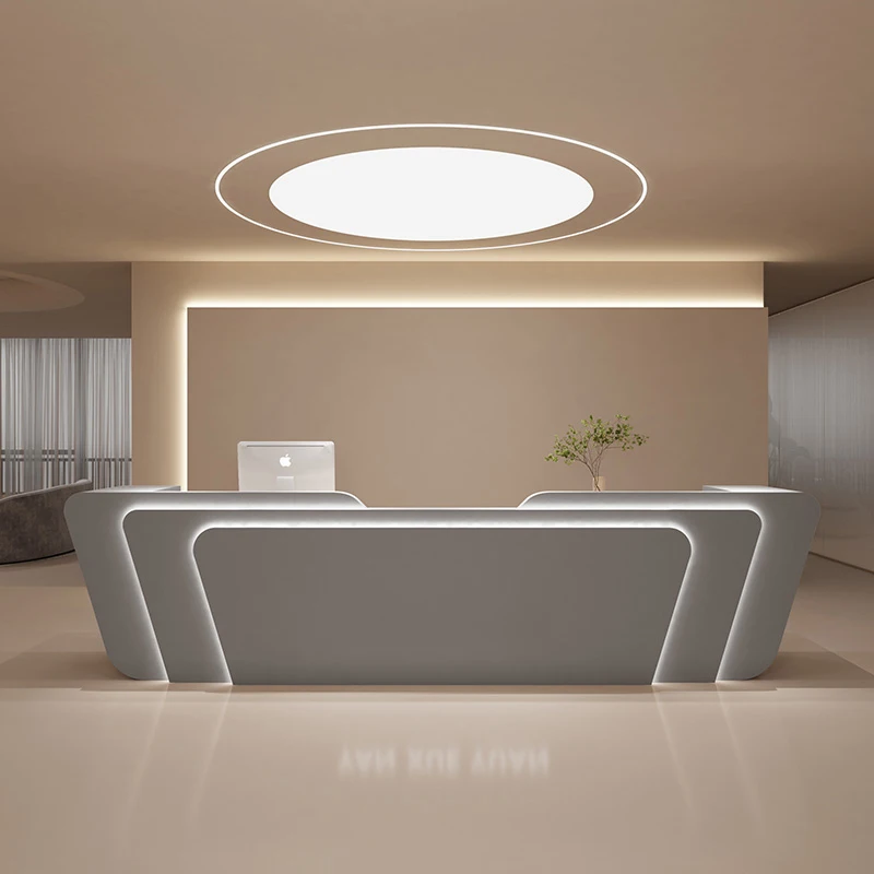 Beauty Bar Lectern Reception Desks Bar Counter Pulpit Standing Office Standing Executive Mostrador Oficina Office Furniture