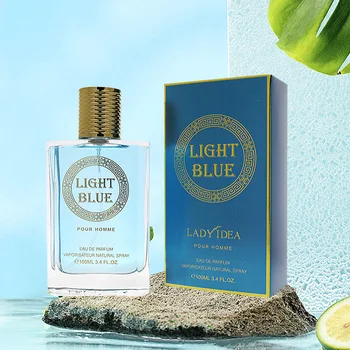 100ML 3.4FL.OZ Profumo da uomo ispirato a Eros, Fougère Notes Menta Ambergris Vaniglia Profumo Altamente Parfum Fragranza a lunga durata 1