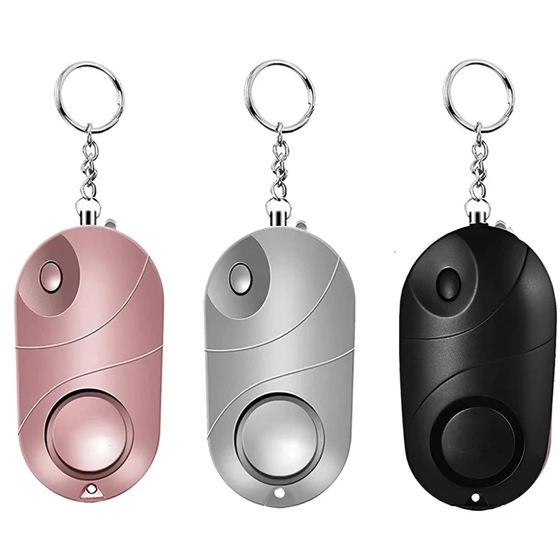 

Personal Alarm For Women 130DB Security Protect Alert Scream Loud Emergency Alarm Keychain Personal Safety For Women