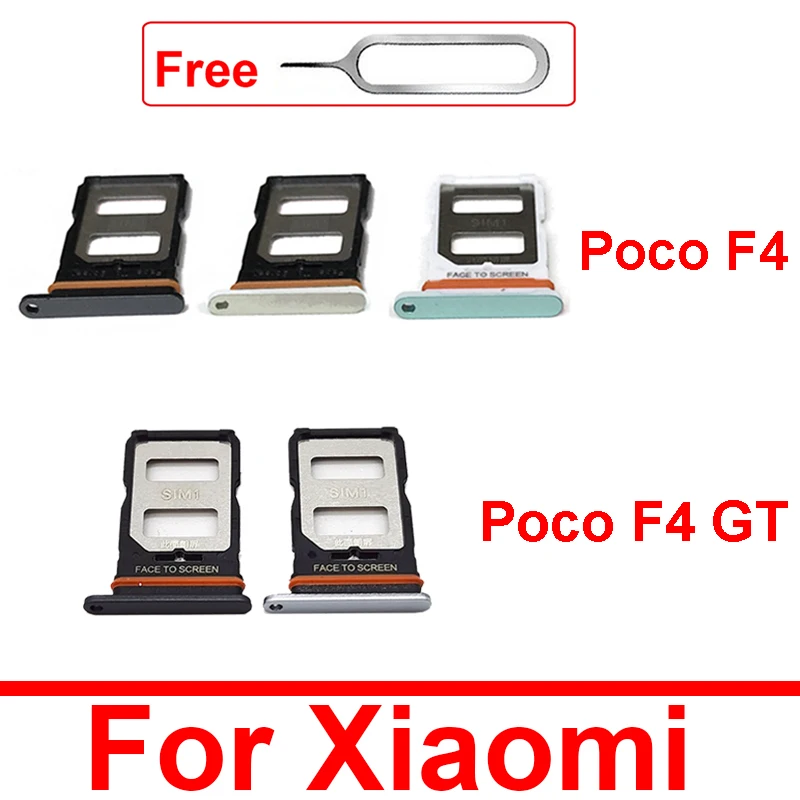 

Держатель слота для SIM-карты для Xiaomi POCO F4 F4 GT