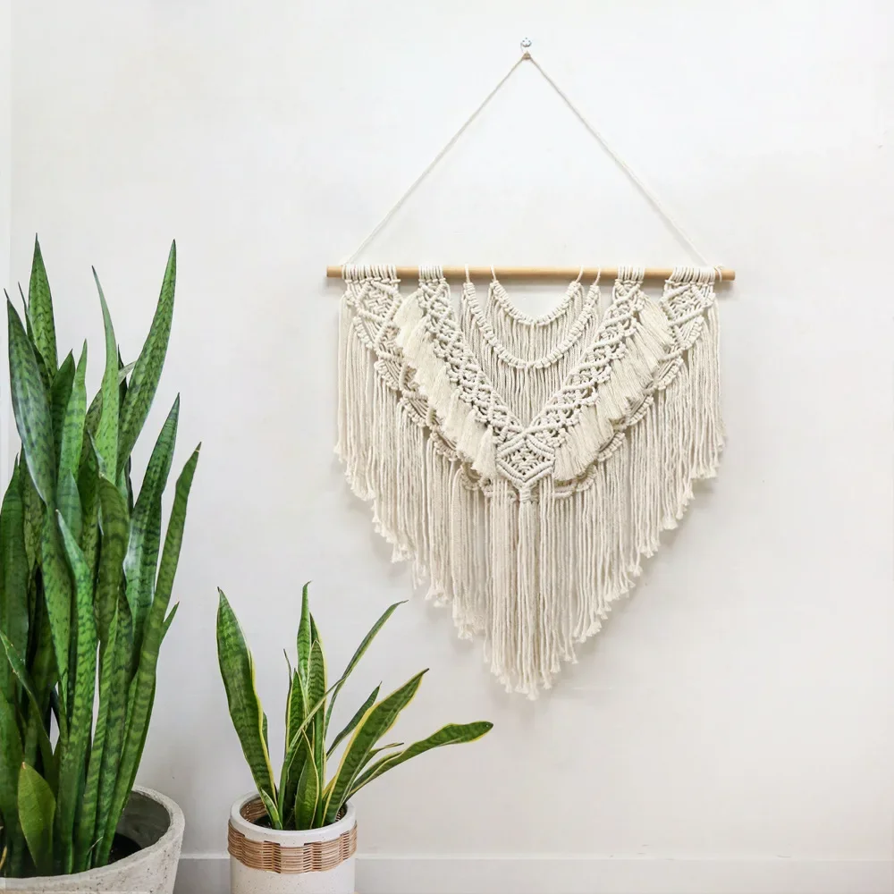 

Tapestry hand-woven tassel wall decorations living room bedside sofa background wall decoration wall hanging