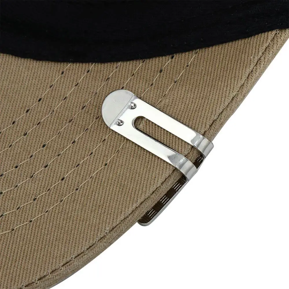 

1 шт., металлический зажим для шляпы для гольфа