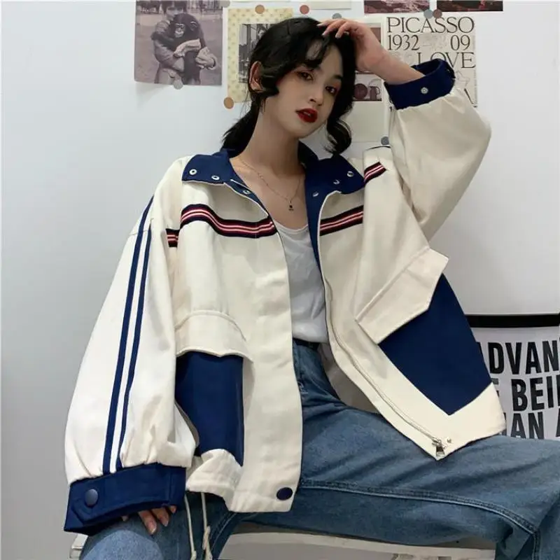 

Deeptown American Vintage Jacket Korean Clothes Women Oversize Safari Style Jackets Couple Casual All-match Outwear Fashion Coat