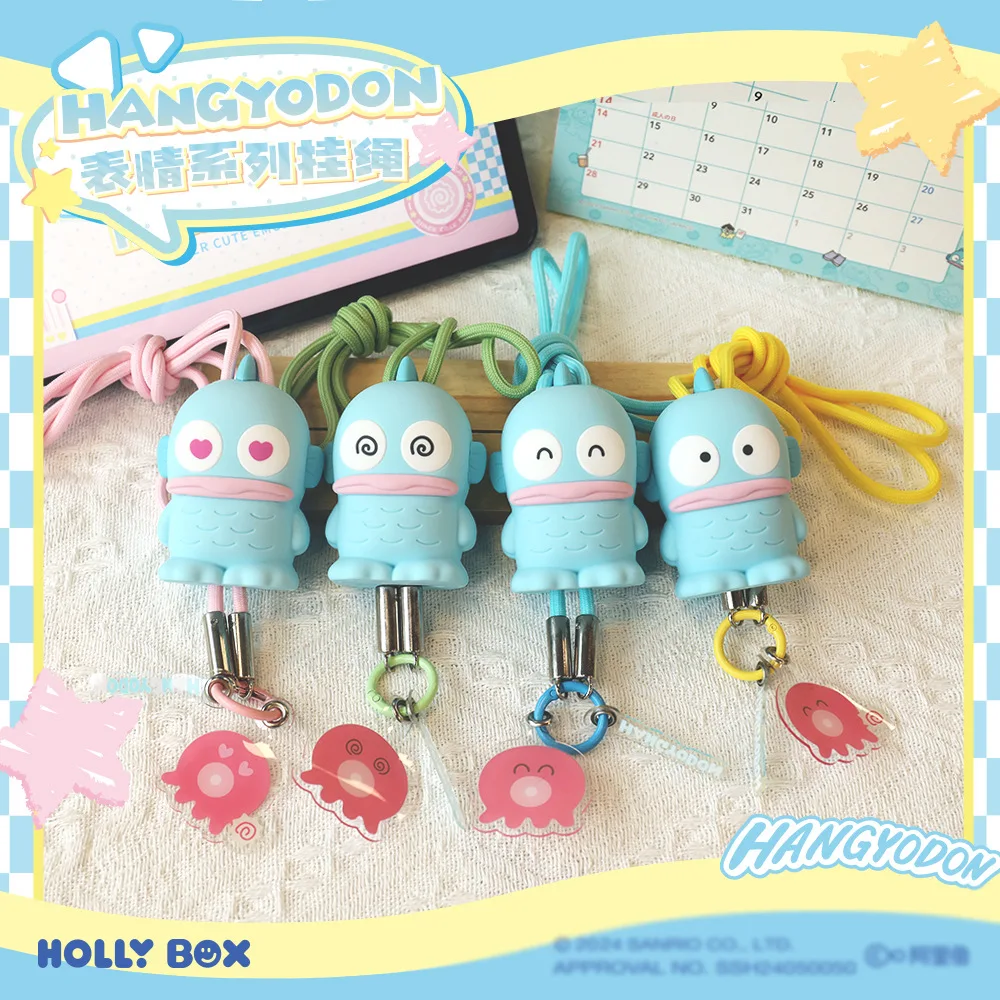 

Sanrio Hangyodon милые Мультяшные забавные выражения игрушки брелок кавайные декомпрессионные брелки для ключей периферийные искусственные милые подарки
