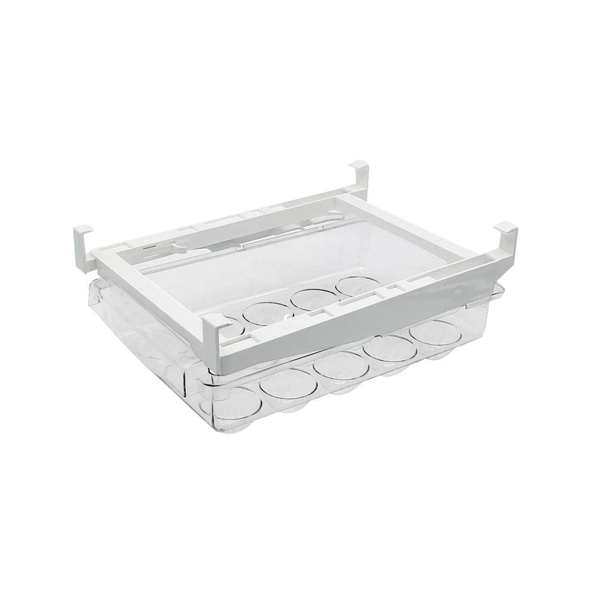 Refrigerator Egg Storage Box Refrigerator Crisper Multifunctional Food-Grade Storage Case Kitchen Storage Supplies Egg Tray 