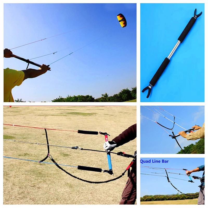 freeshippingpowerkitecontrolbarquadlinestuntkiteaccessories