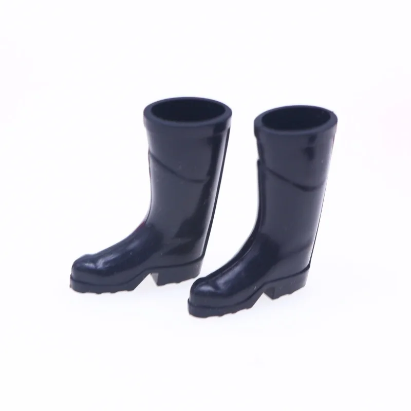 Bottes De Pluie Miniatures 1:12 Pour Maison De Poupée - Plastique Solide, Couleur Unie Verte - Accessoire Déco DIY