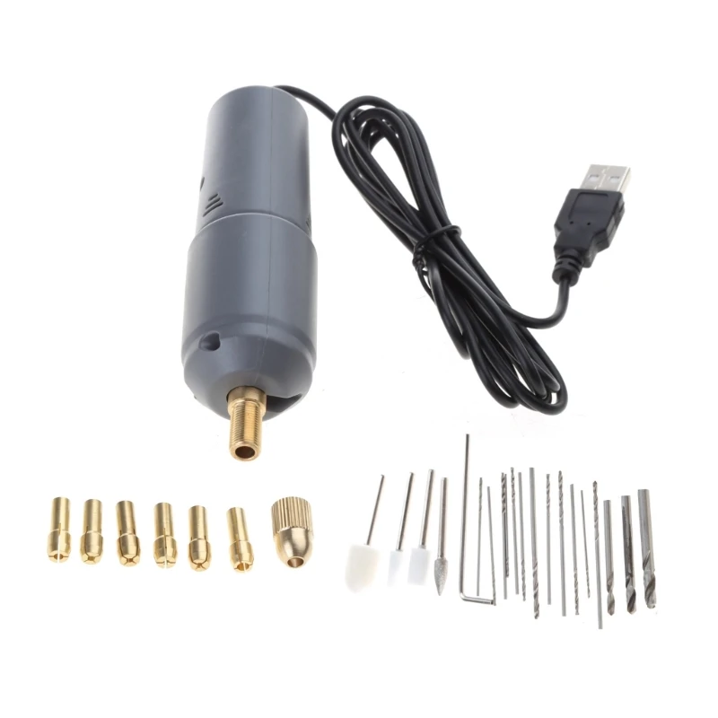 Drill Handheld Drill Rotary Set Engraver Pen Drilling Jewelry Tools For Epoxy Resin Making DIY Craft