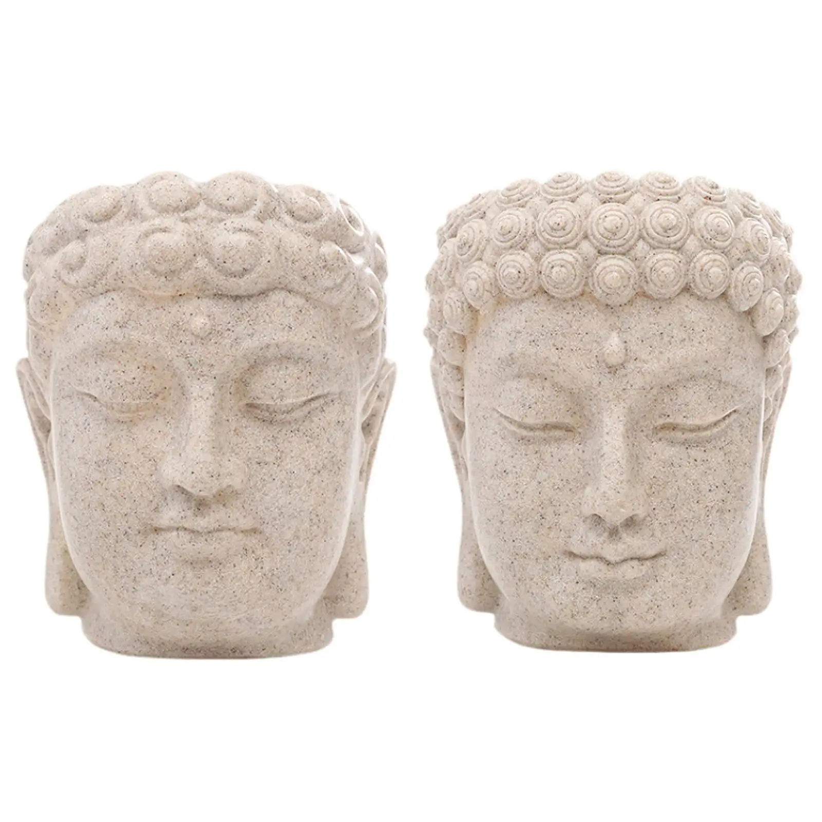 Buddha Head Figurine Flower Pot Plant Container Resin Desktop Ornament Planter for Patio Desk Shelf Indoor Outdoor Home Decor Buddha Head Figurine Flower Pot Plant Container Resin Desktop Ornament Planter for Patio Desk Shelf Indoor Outdoor Home Decor