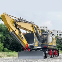 LESU ET35 RC Excavator 1/14 Hydraulic Metal Digger Heavy Duty Machine Remote Control Construction Vehicle Light System TH22746 2