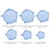 6-Piece Silicone Stretch Lids 6