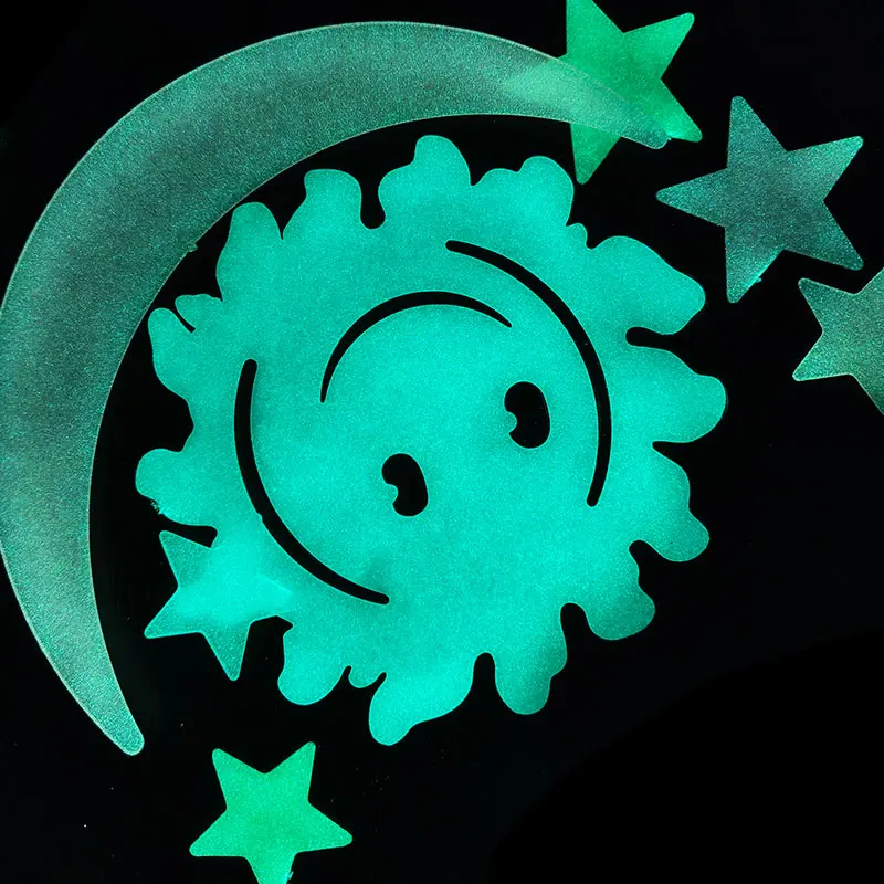 Luminous Wall Stickers Fluorescent Stickers 3D Wall Stickers Luminous Wall Sticker Stars